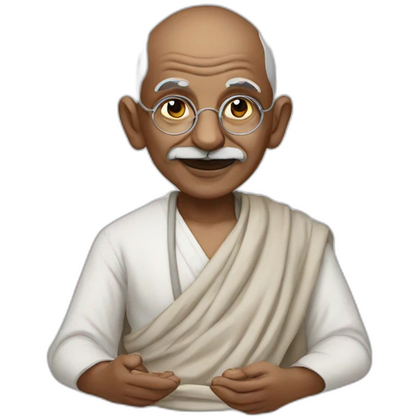 Gandhi emoji