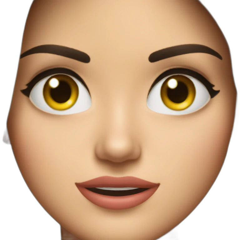 Ana de armas winking emoji