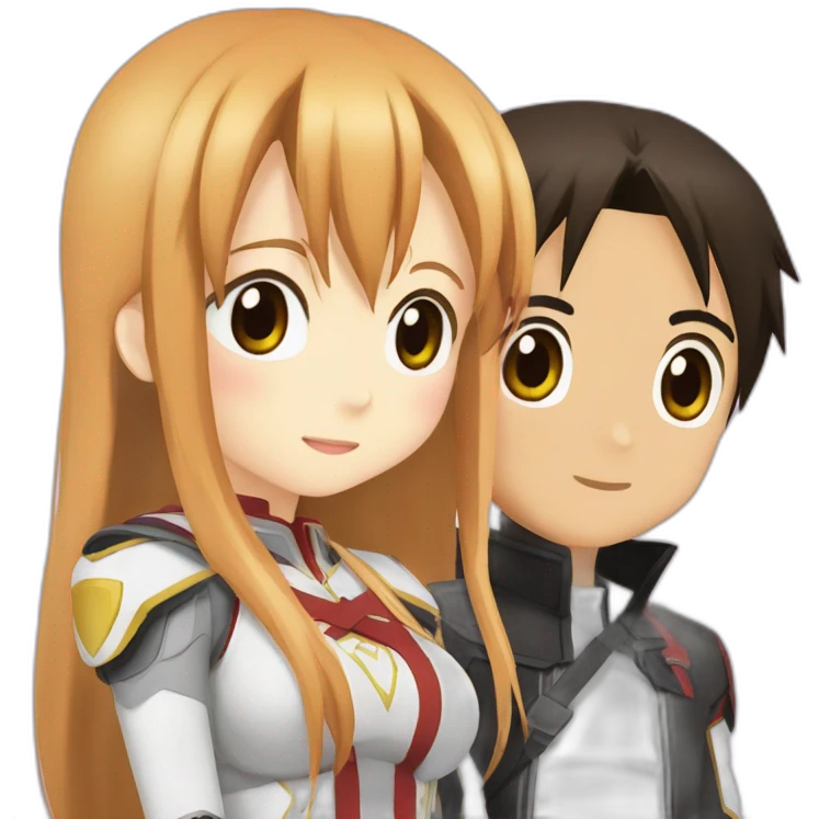 asuna et kirito emoji