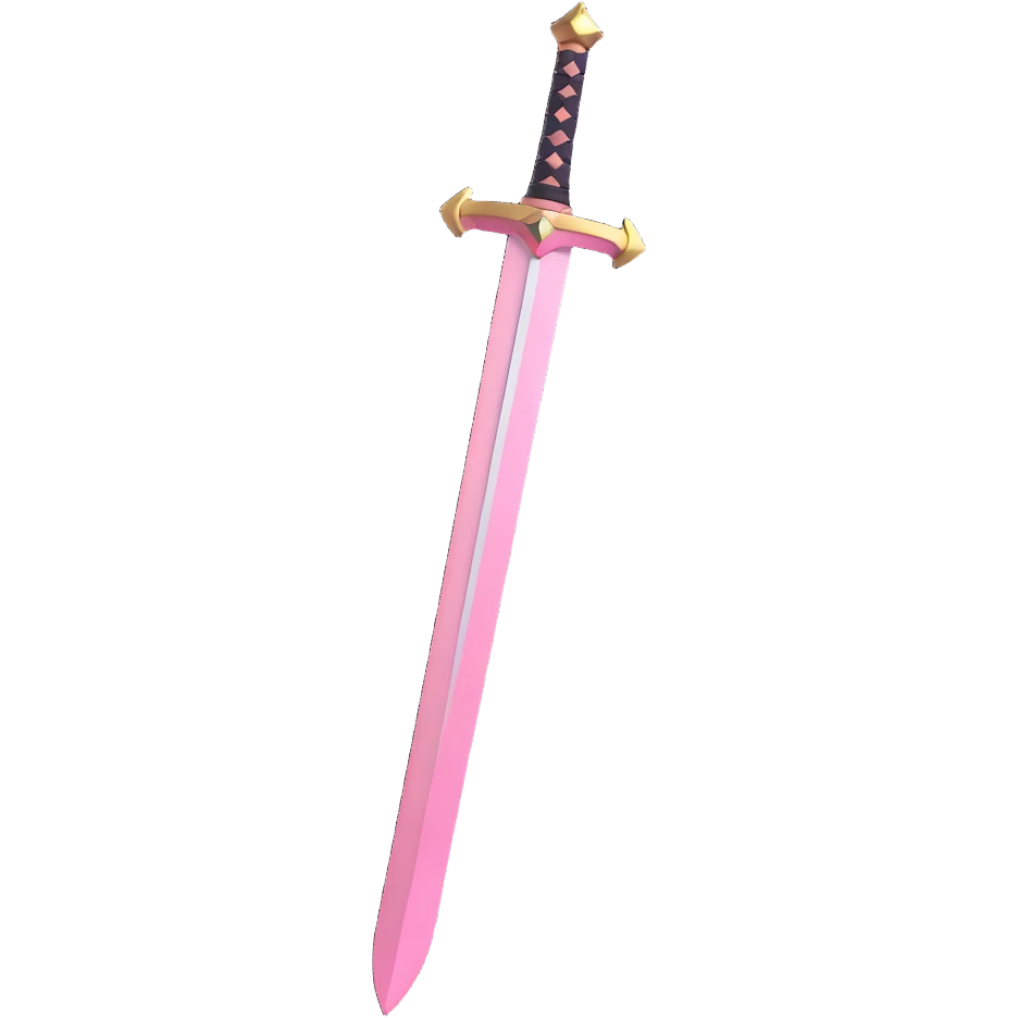 light pink sword emoji