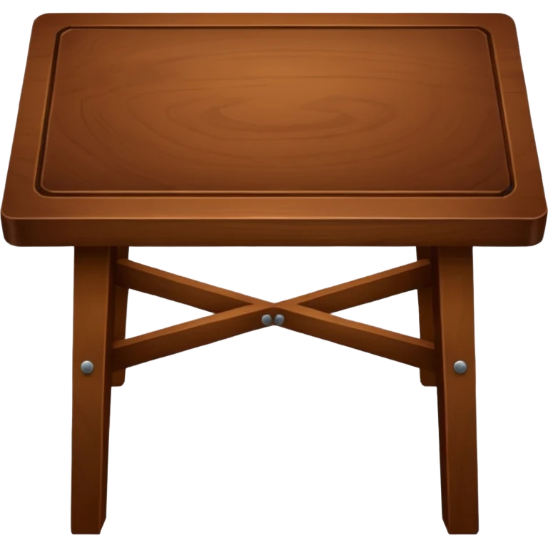 Wooden table emoji