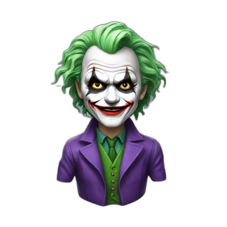 Health Ledger Joker emoji | AI Emoji Generator