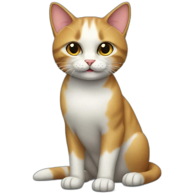gato con tacones emoji
