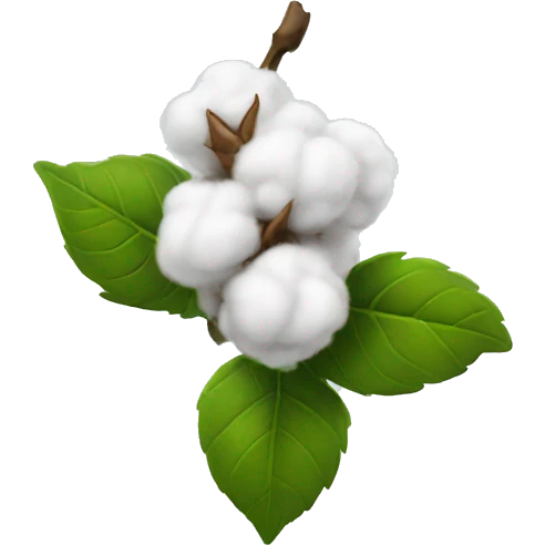 Cotton plant  emoji