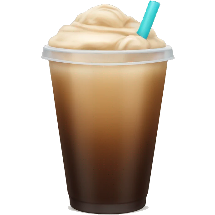 Ice coffee emoji