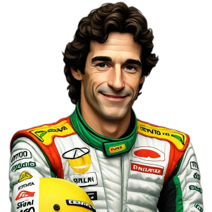 Ayrton Senna emoji