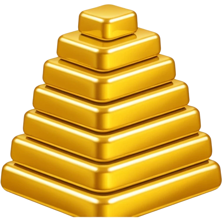 Lots of gold emoji