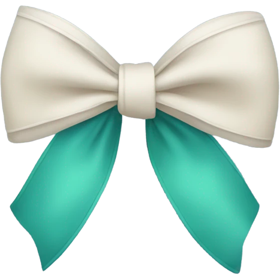 Preppy bow emoji