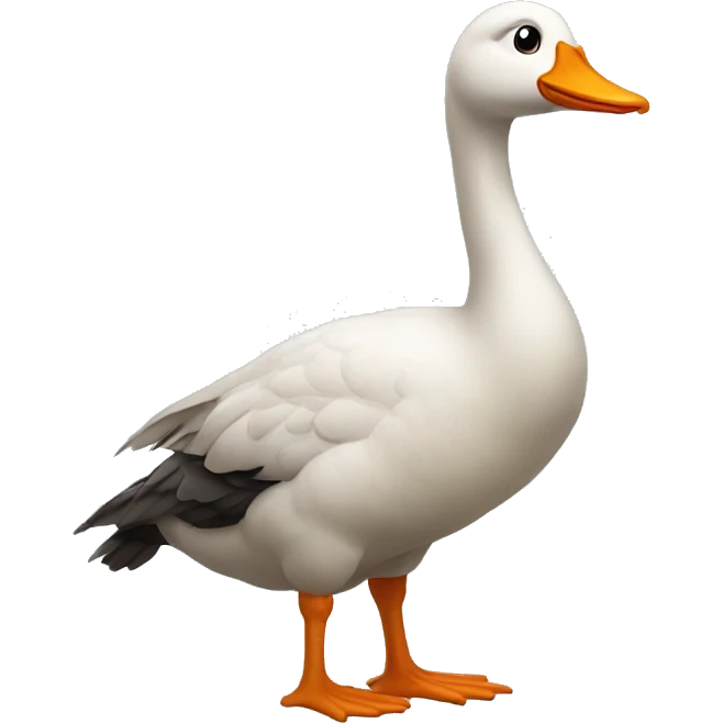 Silly goose emoji