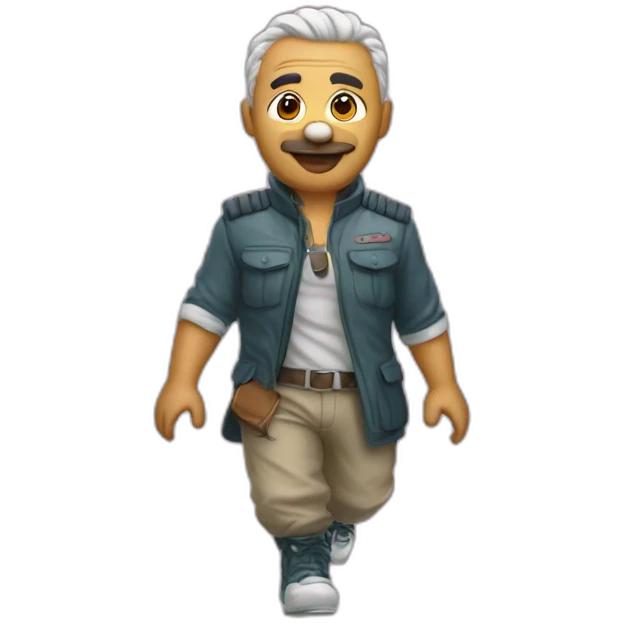 Papi glaçon emoji
