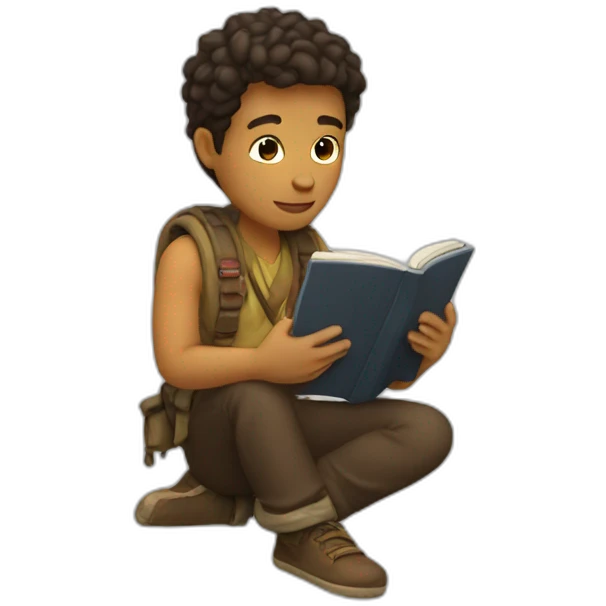 Nomad read a book emoji