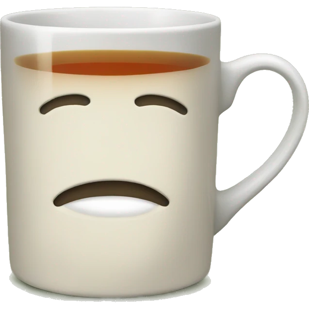 A mug of tea emoji