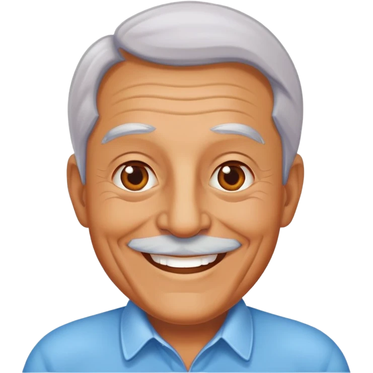 An old gay men emoji