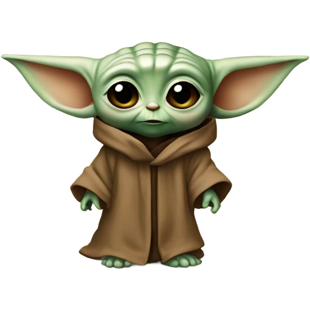 Baby yoda grogu emoji