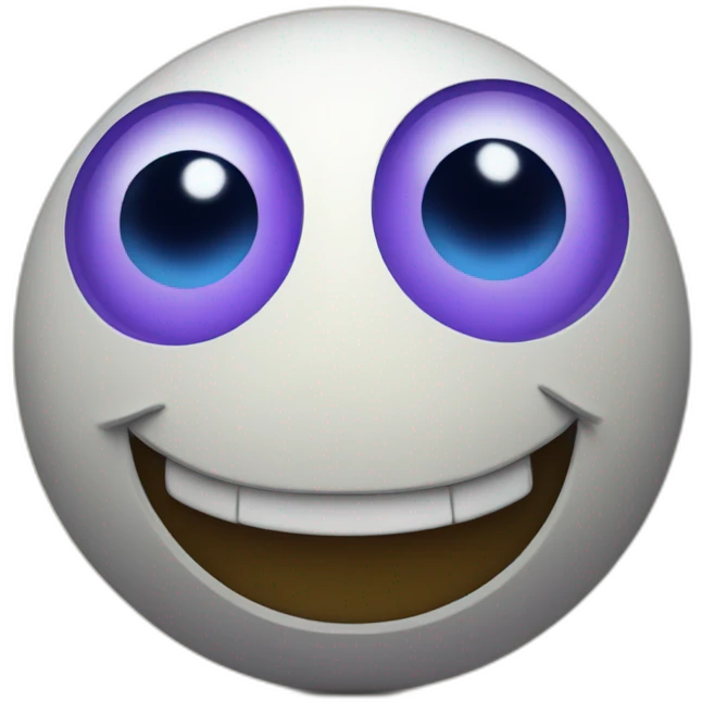 Pixar ball emoji