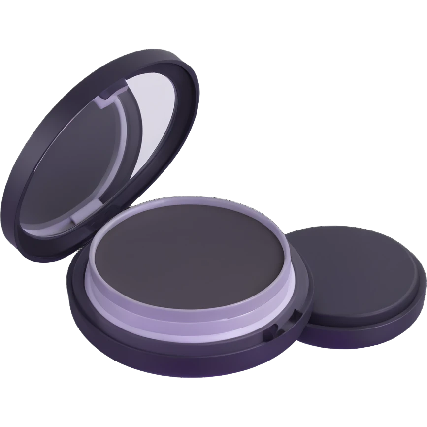 compact powder with a gauge or meter emoji