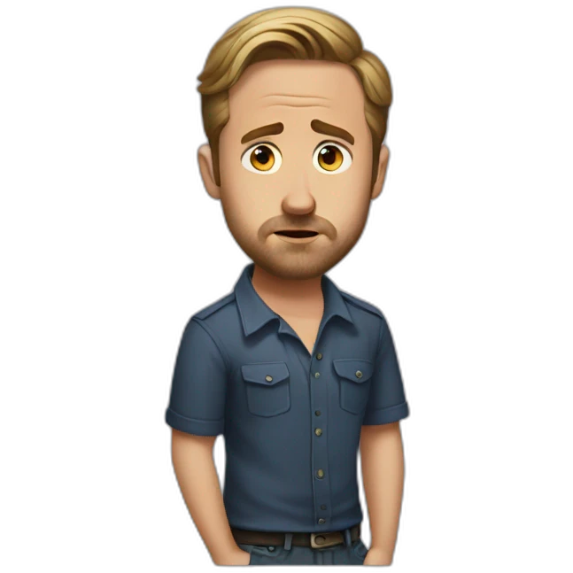 disappointed ryan gosling emoji