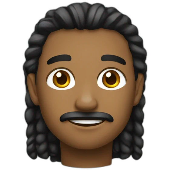 Listón negro emoji