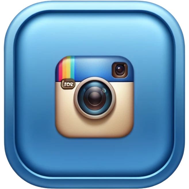 Blue tick of instagram emoji