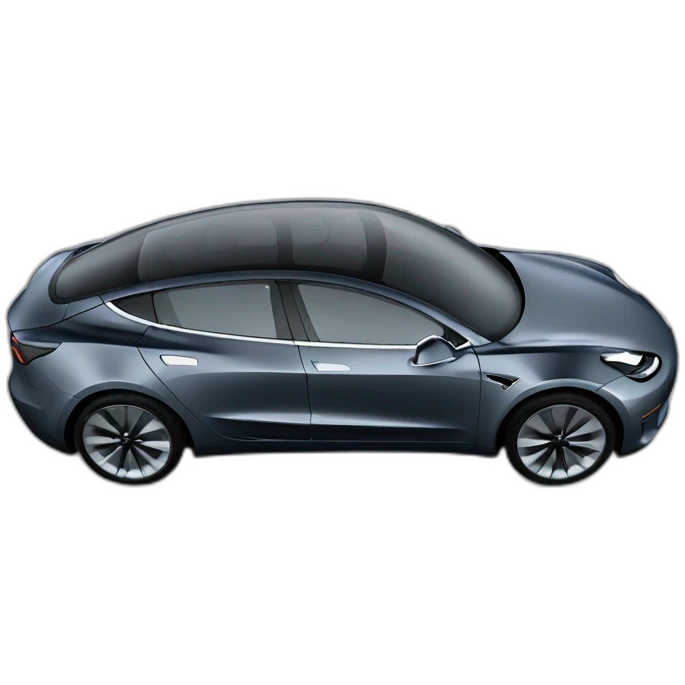 Tesla model 3 emoji