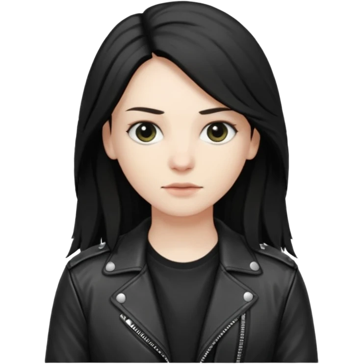 A fan of heavy extreme metal music emoji