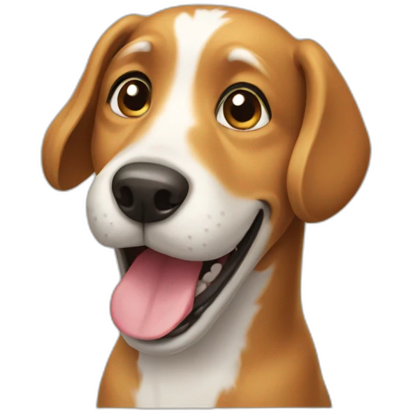 happy dog emoji