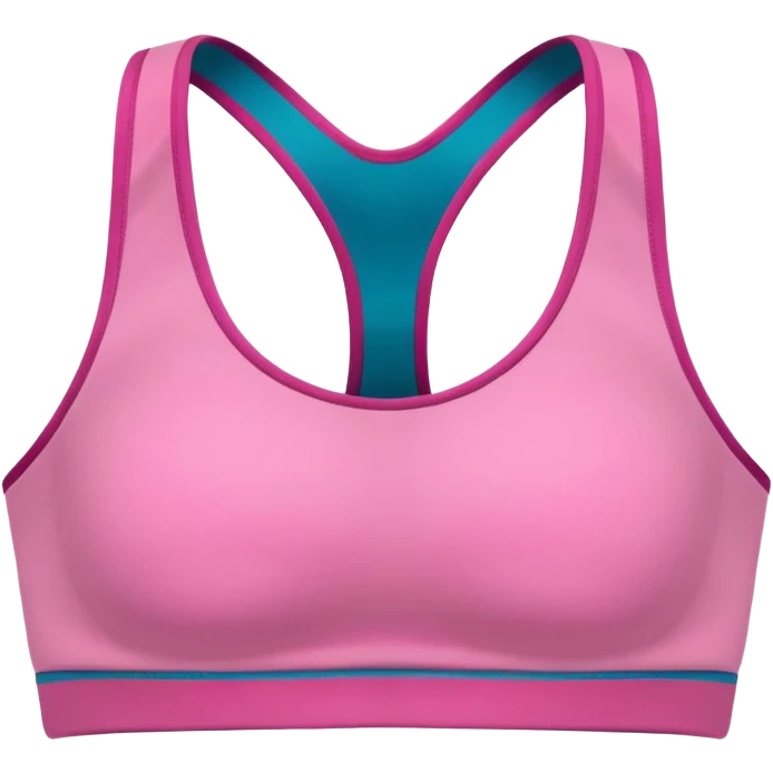 LADIES SPORTS  BRA PINK COLOR WITHOUT HUMAN emoji