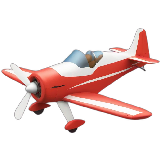 Aerobatic emoji