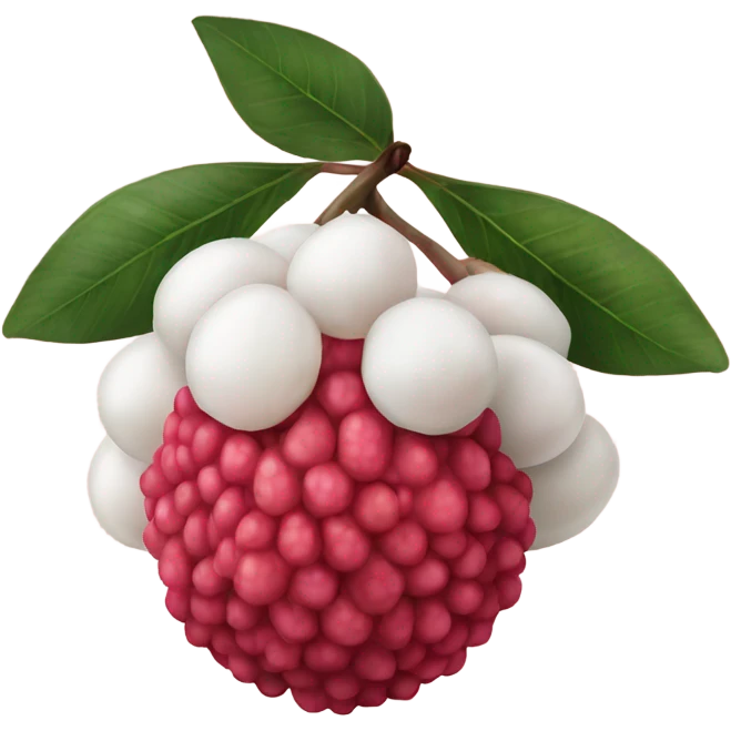 lychee emoji