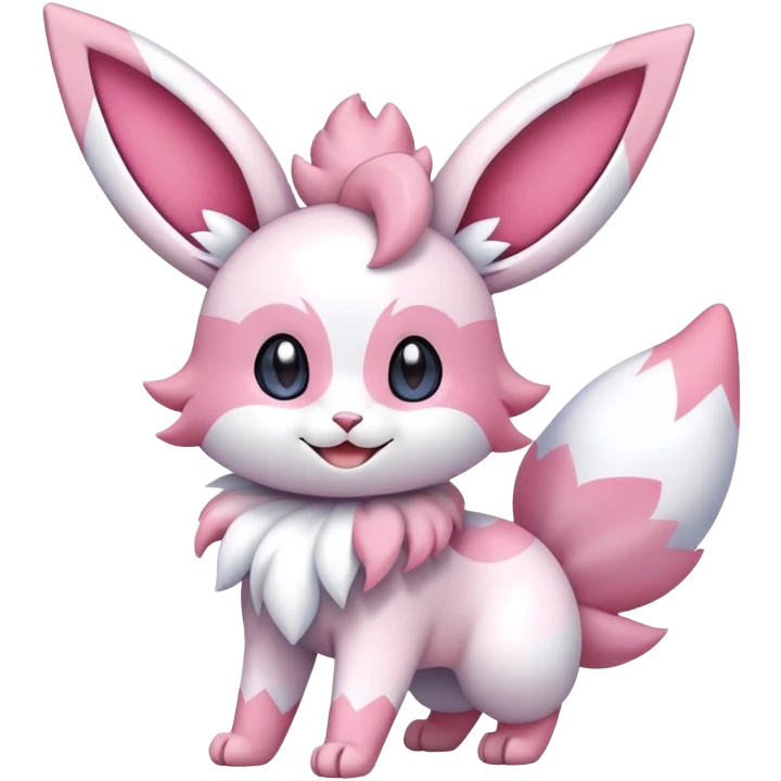 Sylveon-Skitty-Fakémon-hybrid-creature (full body)  emoji