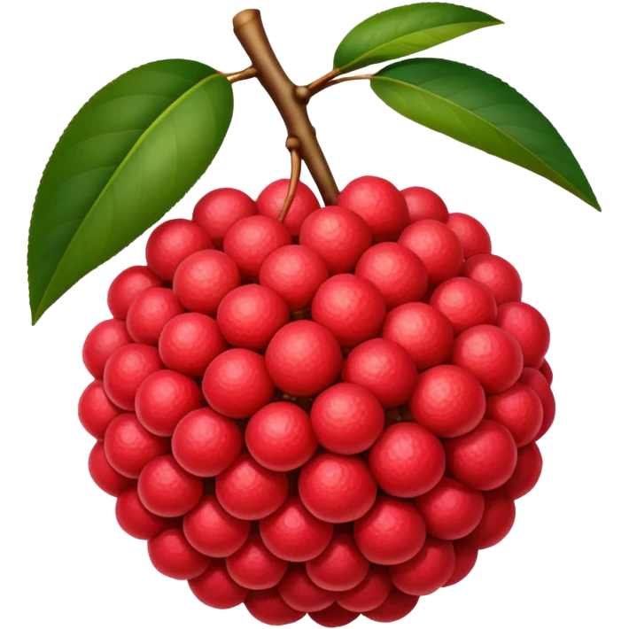 Lychee emoji emoji