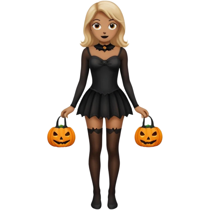 Pantyhose Helloween emoji