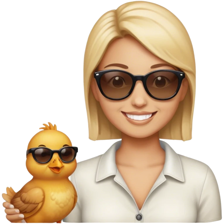 Merge a 😎 and 🐥 emoji
