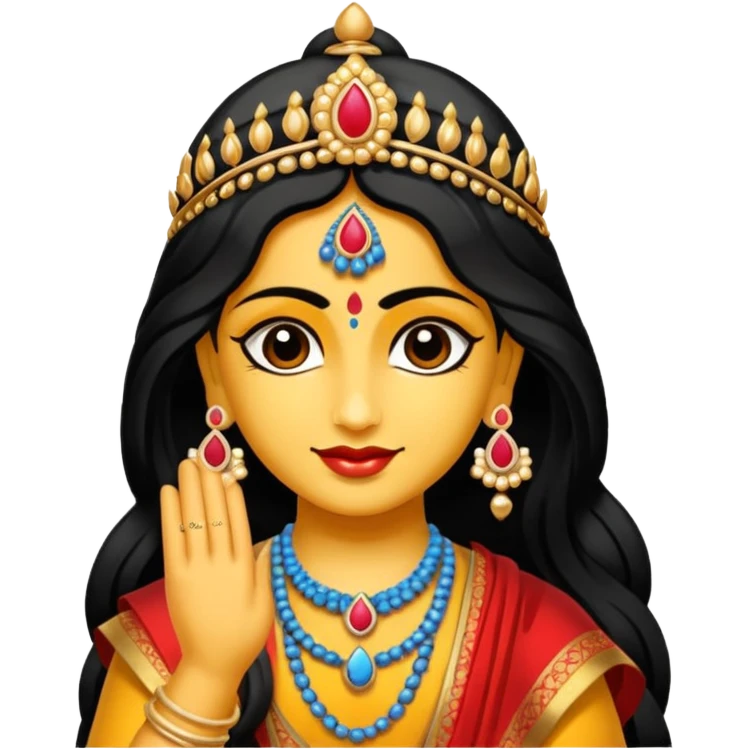Radhe radhe emoji
