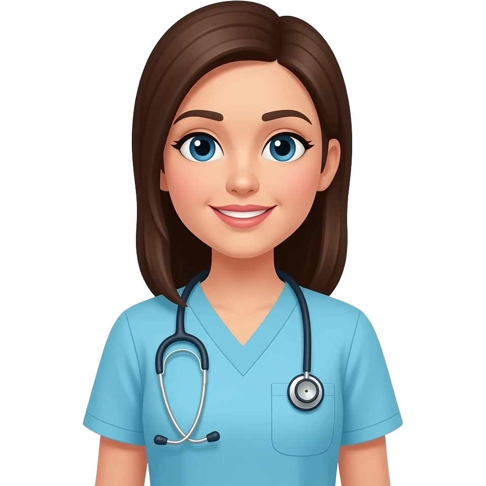 physical therapist hospital female no stethoscope emoji