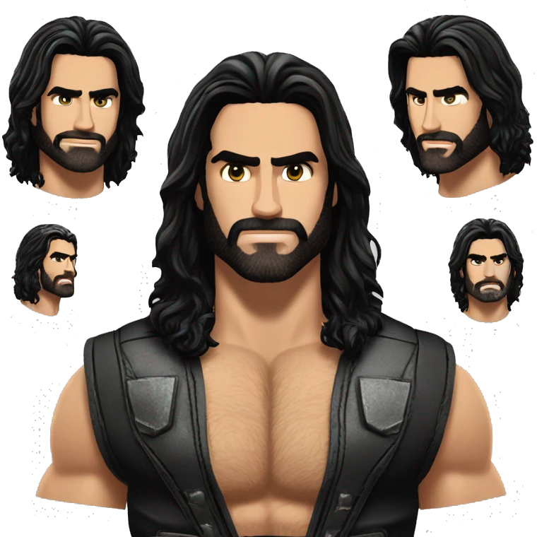 Seth Freakin Rollins wwe super réaliste emoji