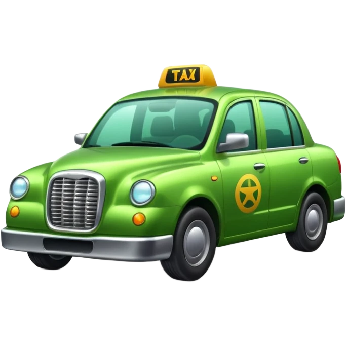 green taxi emoji