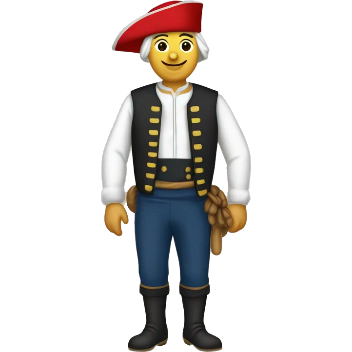 Bretonne avec une marinière  emoji