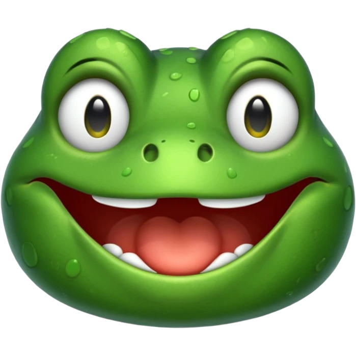 Frog emoji laughing crying  emoji
