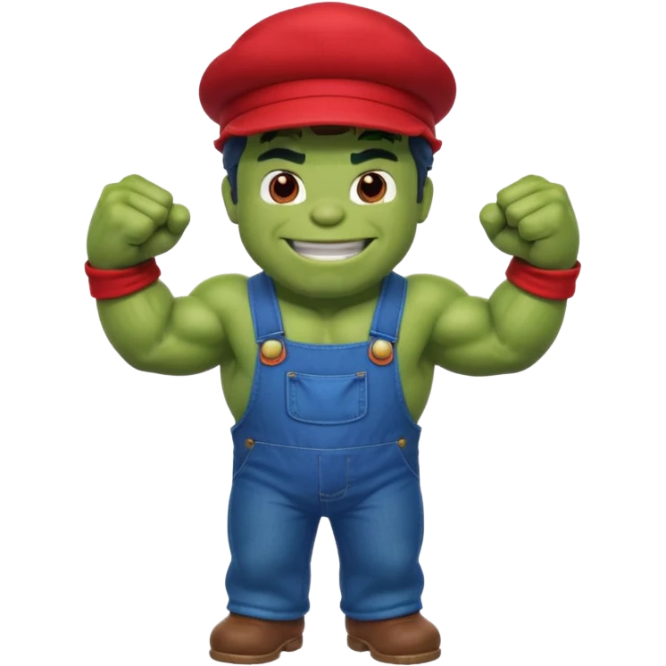 Hulk mario   emoji