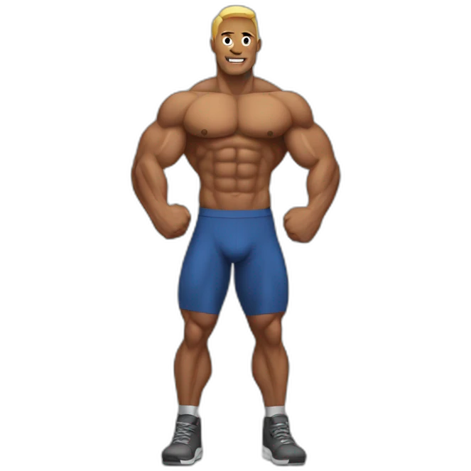 Bodybuilder emoji