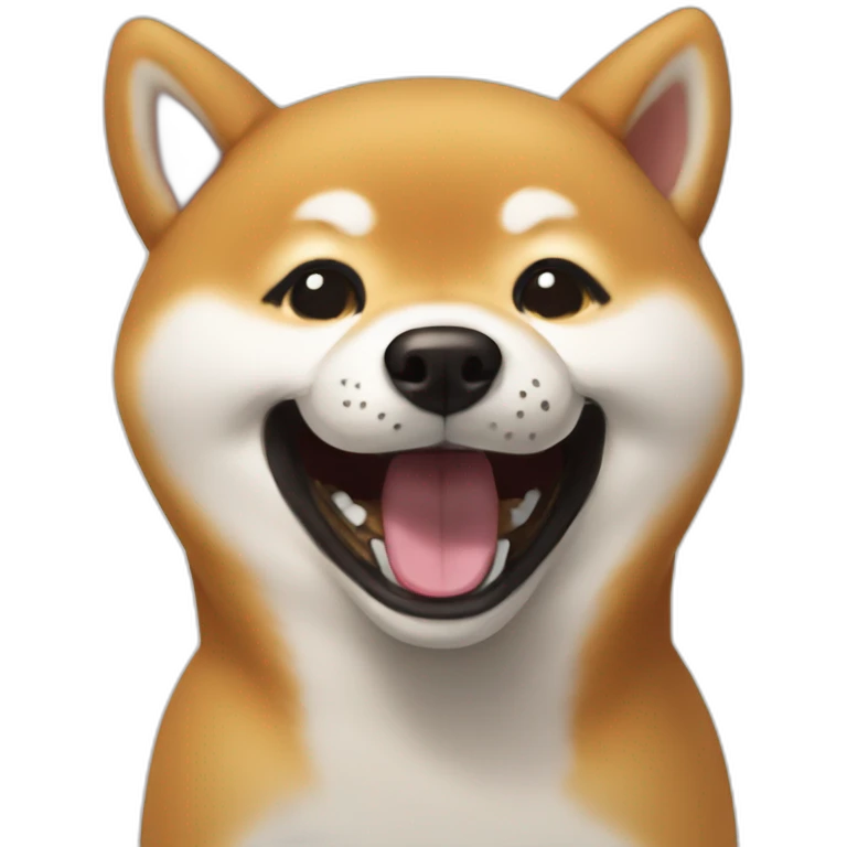 shiba-inu-laughing emoji