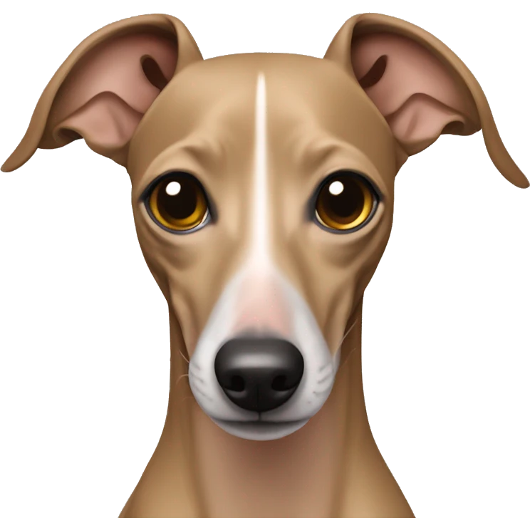 Tan Italian greyhound emoji
