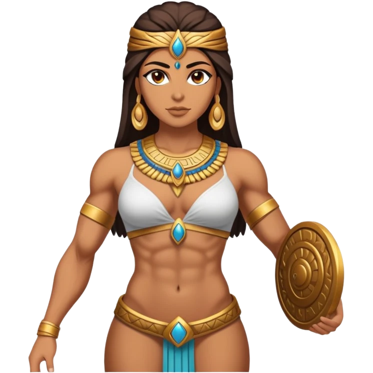 fullbody realistic annunaki attractive female emoji