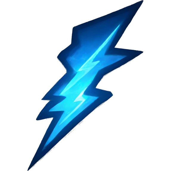 lightning emoji