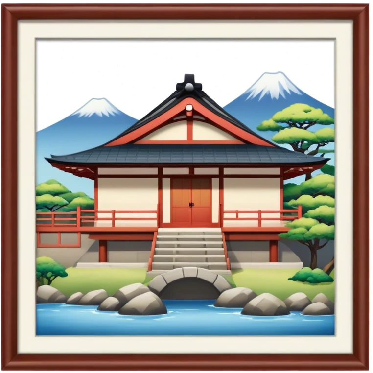 Japanisches haus emoji