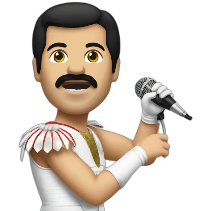 Freddie Mercury emoji