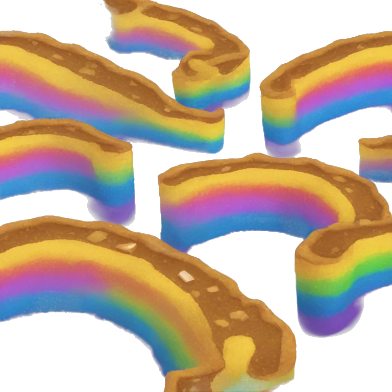 Rainbow road emoji