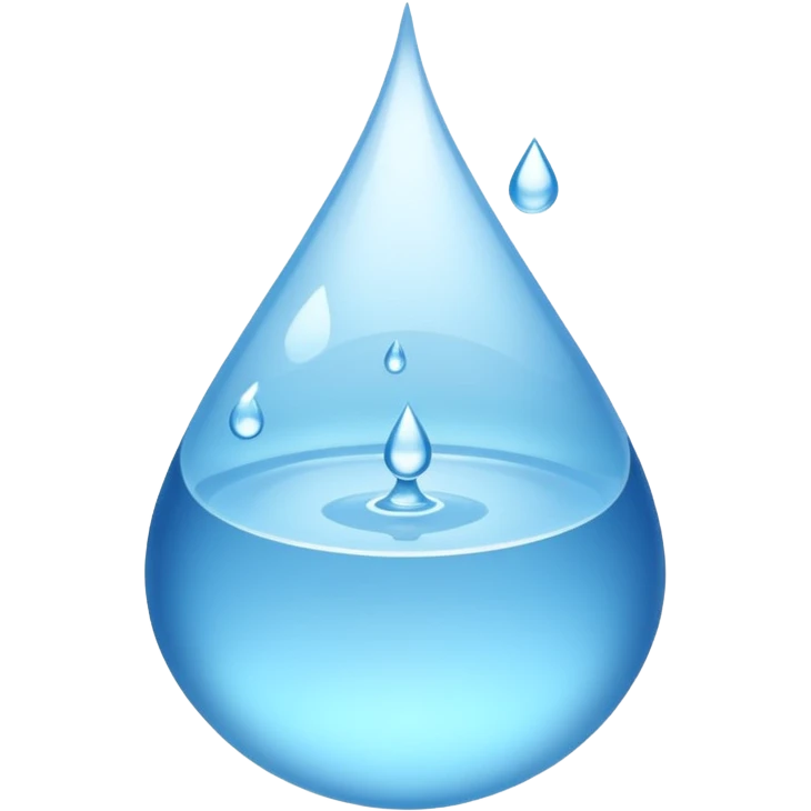 bottiglietta d'acqua emoji