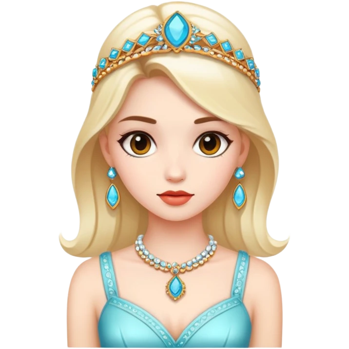 girl with stunning accessories emoji